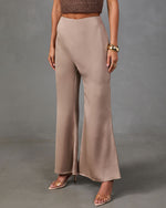 Zya Satin Wide Leg Pants