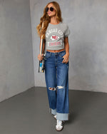 KC Chiefs Zone Short Sleeve Graphic Tee