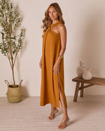 Amber % Rissa Halter Maxi Dress-3