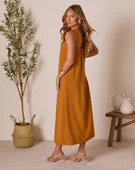 Amber % Rissa Halter Maxi Dress-4