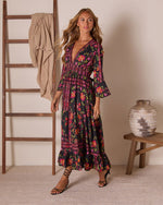 Echo Wild Printed Midi Dress