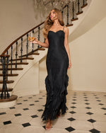 Dusk Darling Lace Slip Maxi Dress