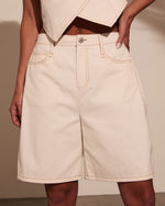 Sweet Dreamer Twill Bermuda Shorts