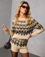 North Wind Knit Fair Isle Shorts