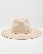 Daybreak Muse Faux Suede Banded Western Hat