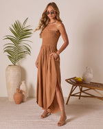 Resort State Strapless Jumpsuit