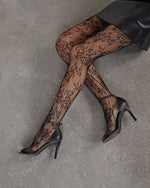 Rose Garden Fishnet Tights
