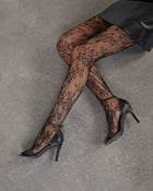 Rose Garden Fishnet Tights
