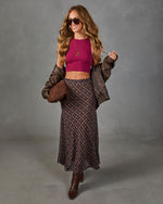Kiki Seamless Knit Crop Top