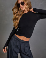 Elevated Motion Ruched Top