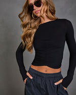 Elevated Motion Ruched Top