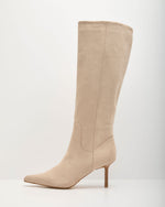 Leila Faux Suede Knee High Boots