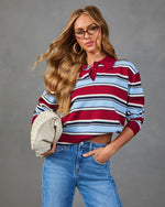 Classic Collection Striped Collared Sweater
