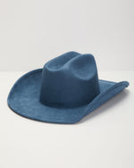 Admiral Blue % Canyon Sunset Structured Cowboy Hat-6
