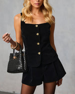 Tahlia Velvet Vest Top