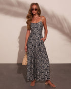 Seaside Darling Abstract Print Jumpsuit