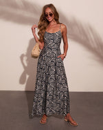 Seaside Darling Abstract Print Jumpsuit