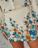 Talaeh Printed Mini Skirt