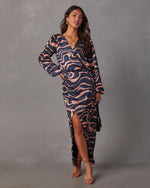 Tan % Wild Side Animal Print Bodysuit-3