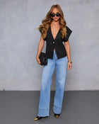 Vitta Front Button Top