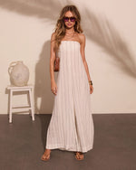 Daily Leisure Relaxed Striped Jumpsuit