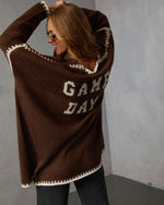 Game Day Tailgate Knit Cardigan