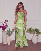 Yours Truly Halter Maxi Dress