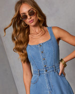 Day Ready Denim Midi Dress
