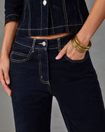 Tailored Love Velvet Straight Leg Pants