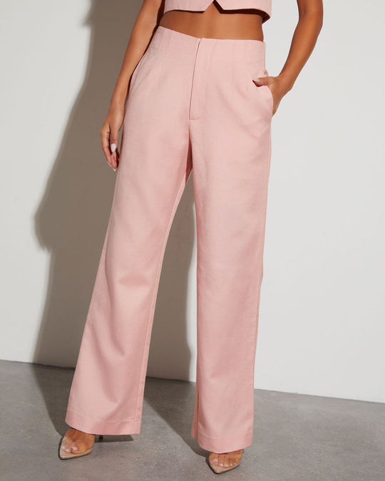 Alessia High Waisted Trouser Pants