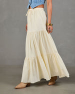 Bonfire Belle Tiered Maxi Skirt