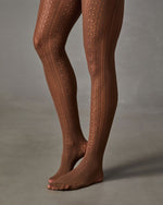 Malyah Lace Abstract Tights