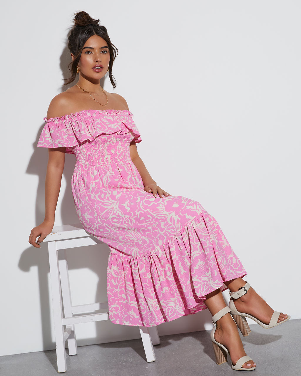 Vici off the shoulder best sale dress