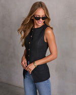 Baxley Tweed Vest Top