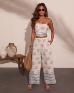 Paradise Poise Floral Print Wide Leg Pants