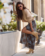 Elouise Cropped Crewneck Sweater
