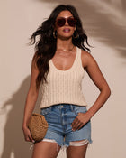 Brynley Cable Knit Top