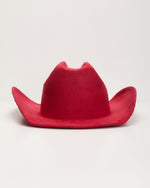 Dark Red % Canyon Sunset Structured Cowboy Hat-11