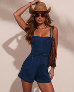 Trendsetter Denim Romper