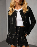 Wilden Studded Mini Skirt