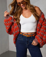 Camel % Harbor Sunset Skinny Belt-4