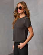 Off Schedule Grommet Trim Top