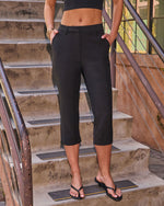Issie High Rise Capri Pants