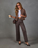 Sienna Sky Tweed Sequin Jacket