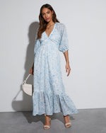 Bailey Long Sleeve Floral Maxi Dress VICI Bailey Long Sleeve Floral Maxi Dress VICI