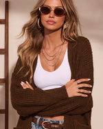 Soft Feels Knit Open Front Cardigan
