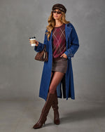 Macera Knit Argyle Sweater