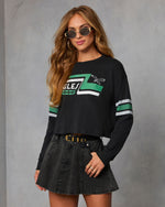 Philly Eagles Long Sleeve Graphic Tee