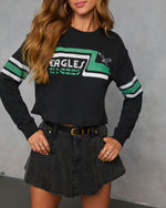 Philly Eagles Long Sleeve Graphic Tee