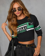 Philly Eagles Long Sleeve Graphic Tee